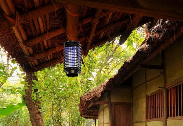 Foto 2 | Lámpara Eléctrica Portátil Matamosquitos sin Veneno y con Luz Azul Especial