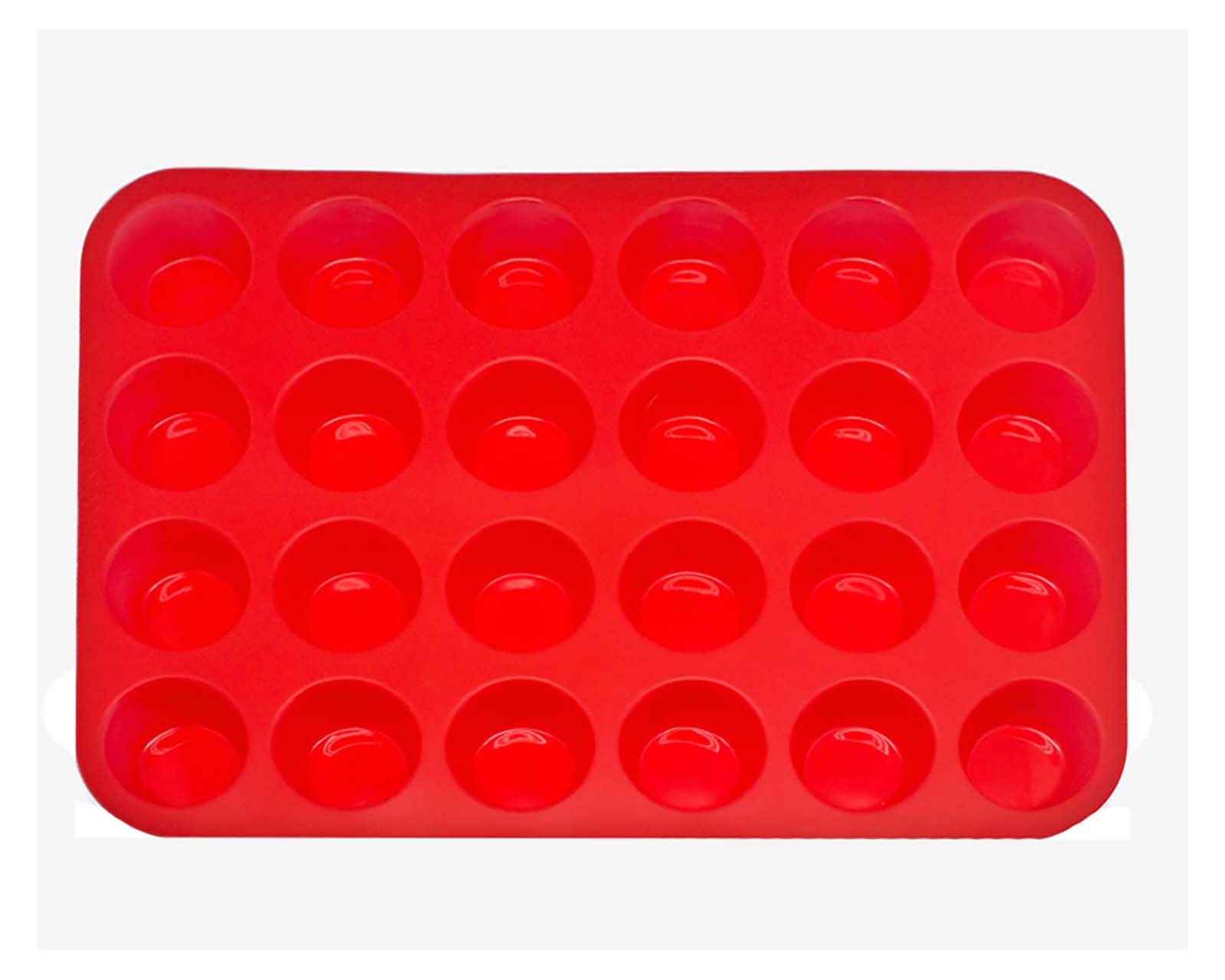 Foto 1 | Charola para 24 Cupcakes Good & Good 97114 color Rojo de Silicón