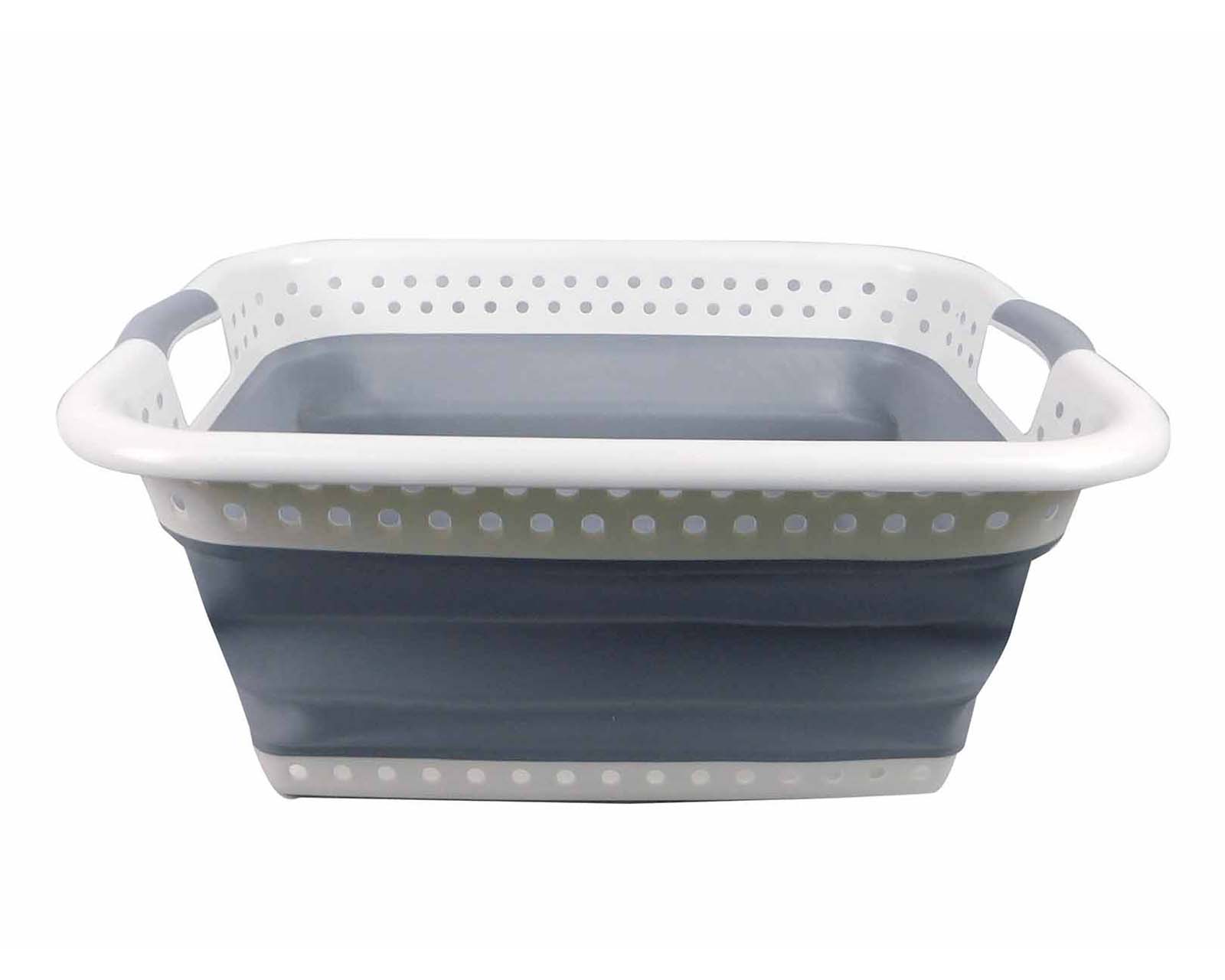 Canasta Plegable Multiusos Good & Good M33-CP0003 Gris