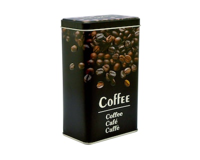 Foto 1 | Contenedor de Lata Good & Good "Coffee" M25-LO0005 color Negro de Estaño