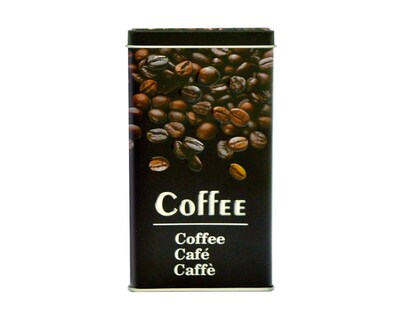 Foto 2 | Contenedor de Lata Good & Good "Coffee" M25-LO0005 color Negro de Estaño