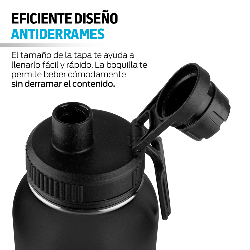 Foto 6 | Termo de Acero Inoxidable 532 ml Redlemon 79755 Negro