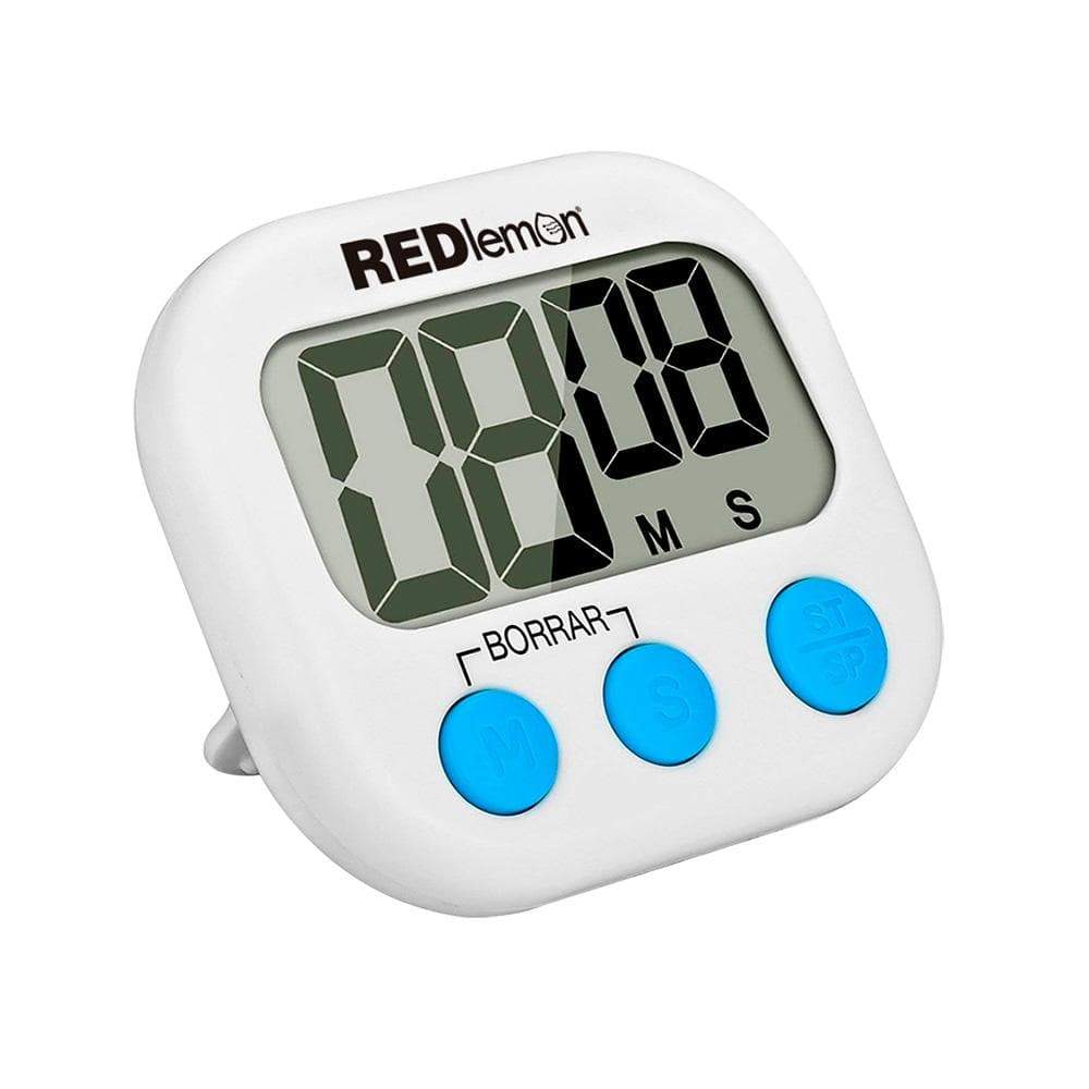 Foto 1 | Cronómetro de Cocina Digital con Temporizador Redlemon 79735 Blanco