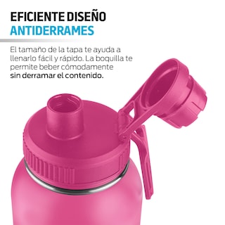 Foto 6 | Termo de Acero Inoxidable Térmico 1.2 l Redlemon 79053 Rosa