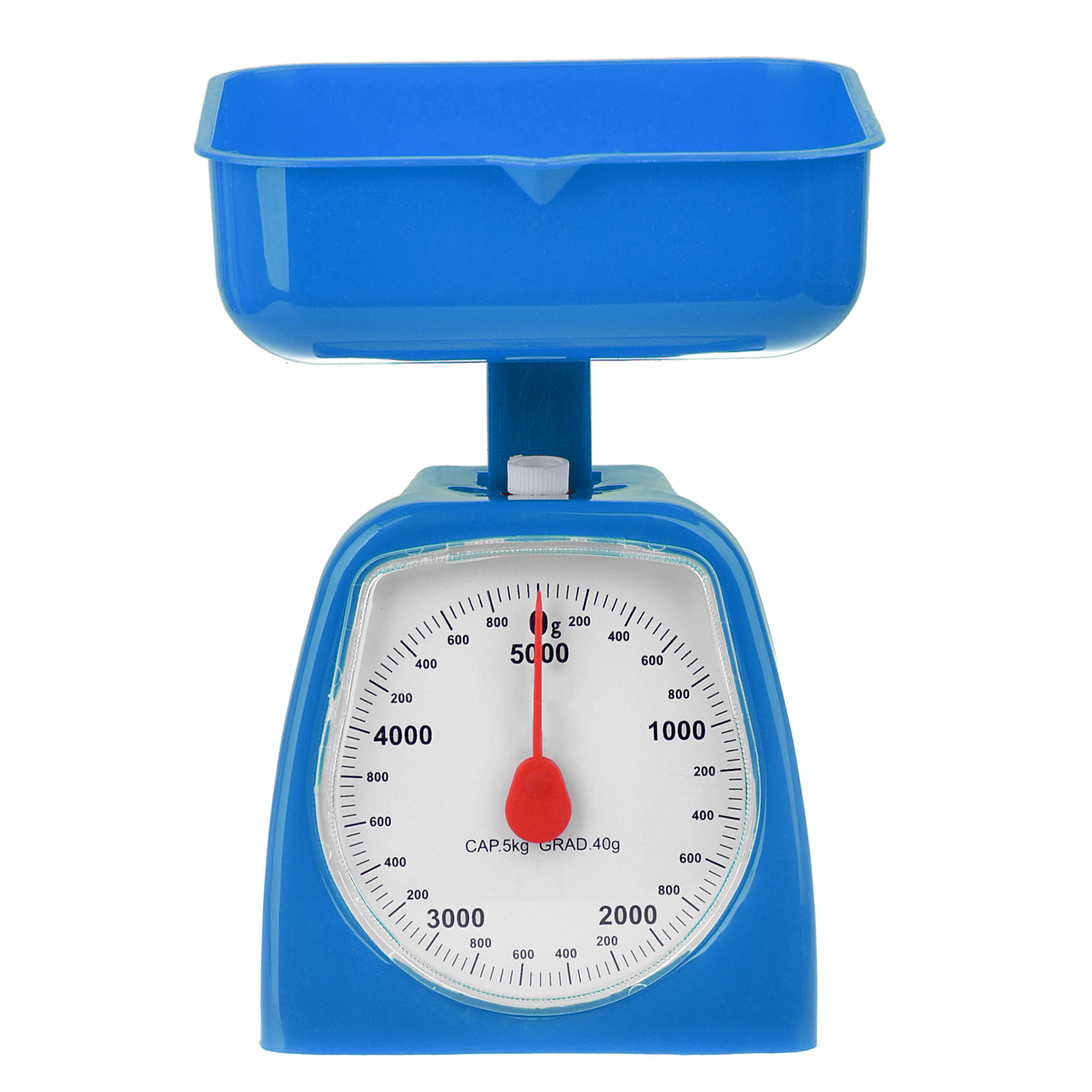 Báscula de Cocina Kitchen Scales color Azul de 5 kg