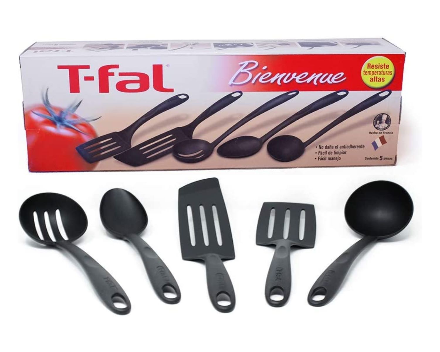 Foto 4 pulgar | Juego de Utensilios T-fal 5 Piezas Bienvenue