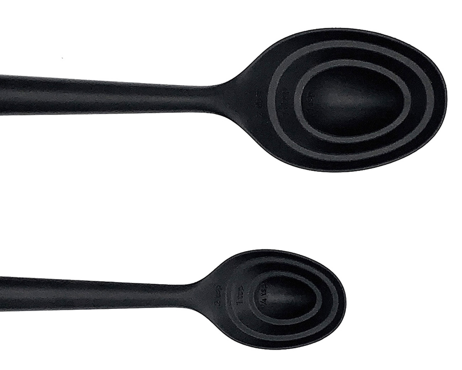 Foto 3 pulgar | Cucharas Medidoras de Cocina color Negro Set de 2