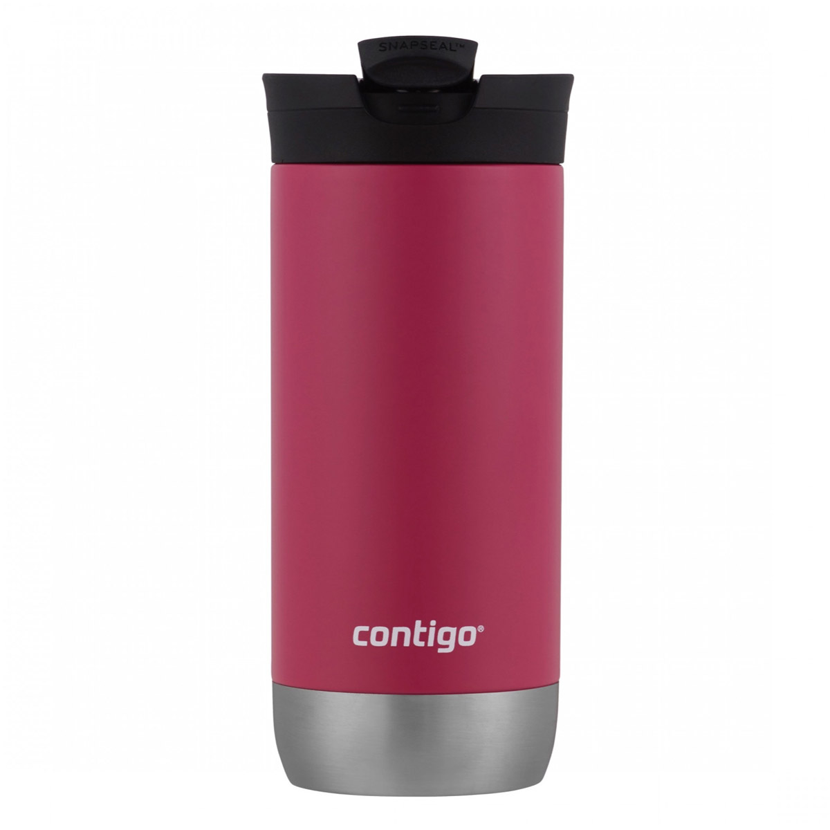 Foto 3 pulgar | Termo 16 Oz Acero Inoxidable Sistema Snapseal Huron 2.0 Dragon Fruit Contigo color Rojo