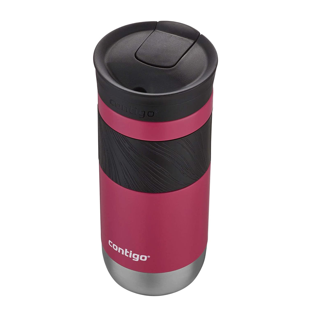 Foto 4 pulgar | Termo 16 Oz Acero Inoxidable Sistema Snapseal Byron 2.0 Dragon Fruit Contigo color Rojo