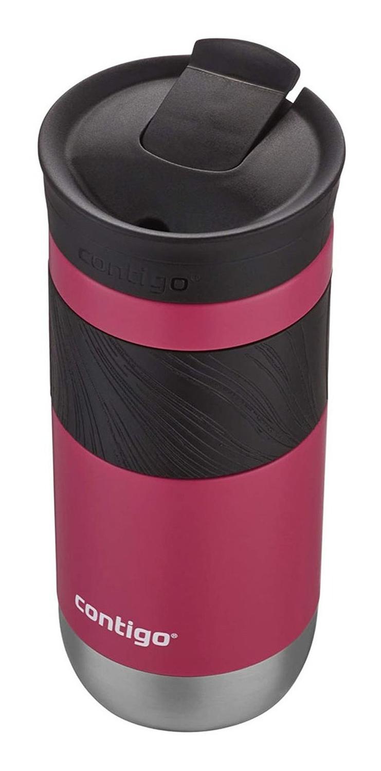 Foto 4 | Termo 16 Oz Acero Inoxidable Sistema Snapseal Byron 2.0 Dragon Fruit Contigo color Rojo