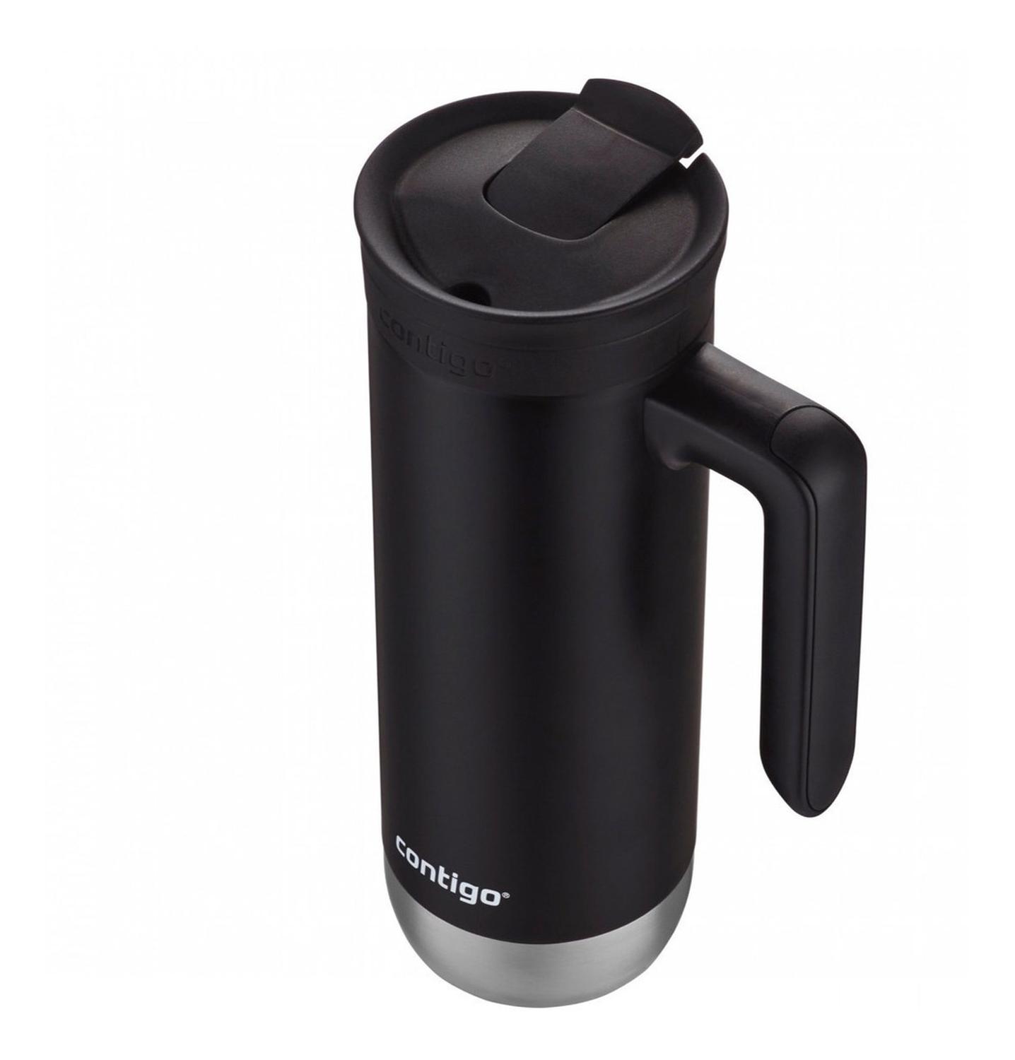 Foto 5 pulgar | Termo 20 Oz Tipo Taza Acero Inoxidable Superior 2.0 Snapseal Licorice Contigo color Negro