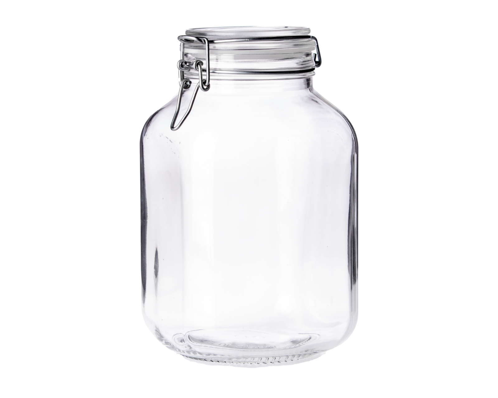 Contenedor Hermético de Vidrio de 3100 ml Borgonovo Transparente