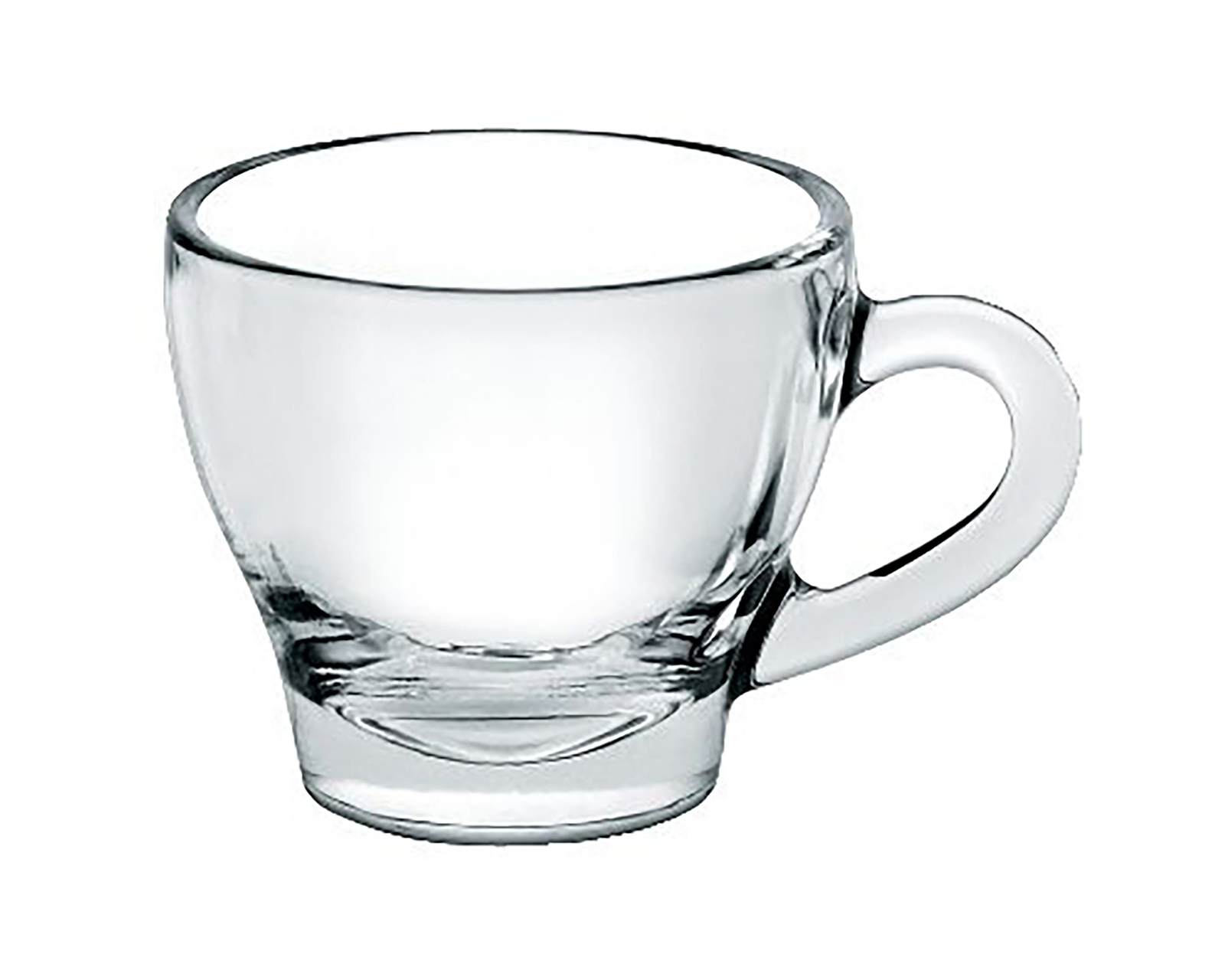 Foto 2 pulgar | Juego de 6 Tazas de Vidrio para Café Expresso marca Borgonovo de 80 ml