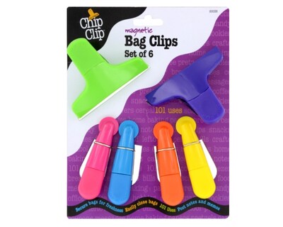 Foto 1 | Set de 6 Memo Clips Magnéticos Chip Clip 90038 Magnéticos