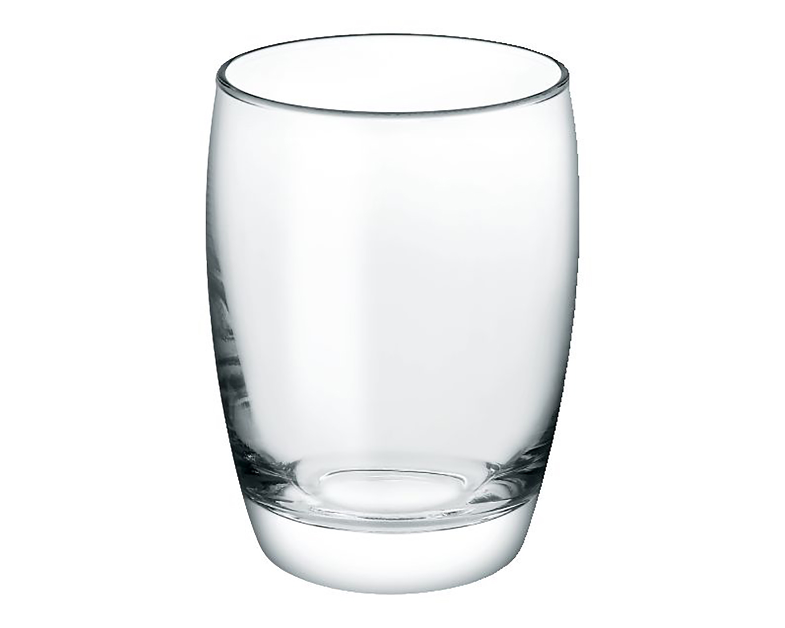 Juego de 6 Vasos Bajos de Vidrio de 340 ml