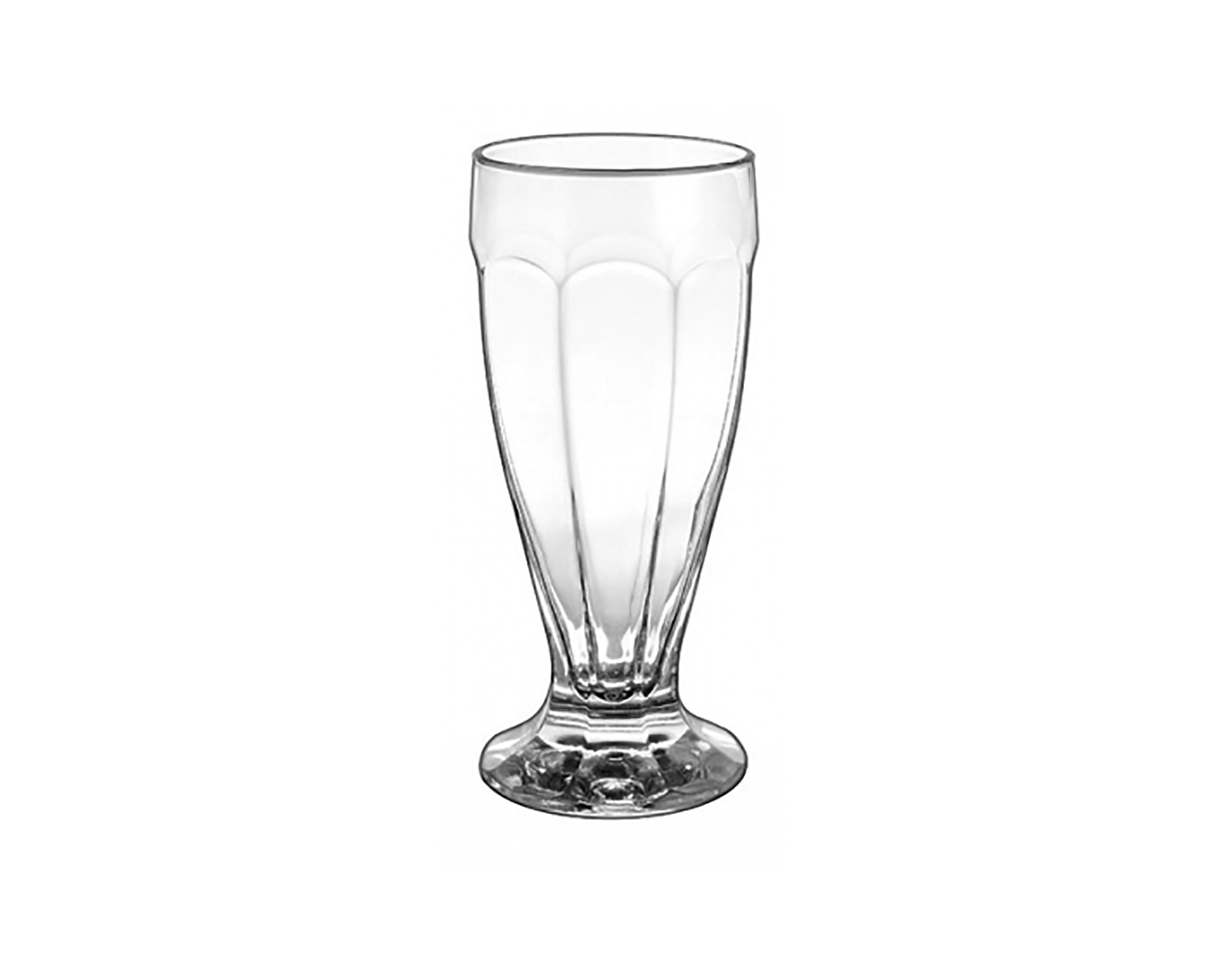 Foto 2 pulgar | Juego de 6 Vasos para Malteada de Vidrio 400 ml