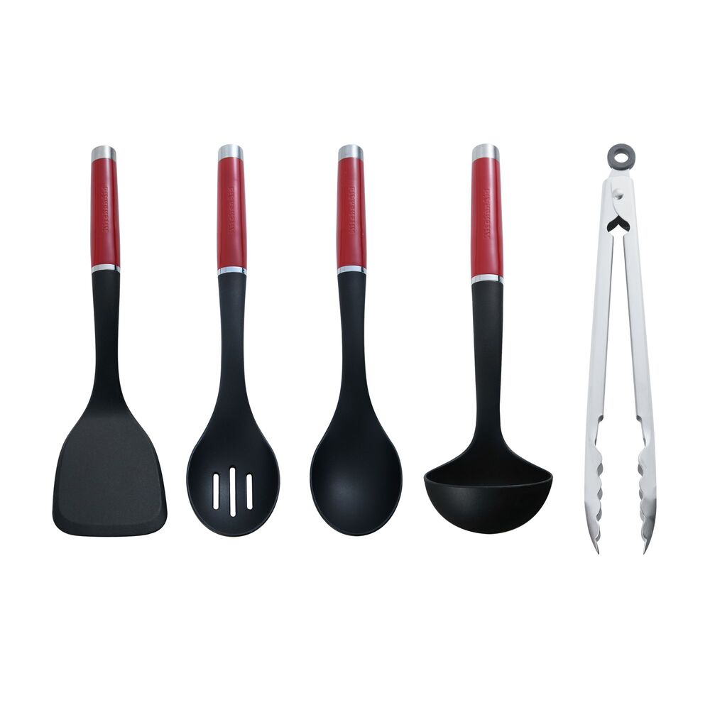 Foto 2 pulgar | Set Culinario de Utensilios Kitchenaid 82178 color Rojo 5 Piezas