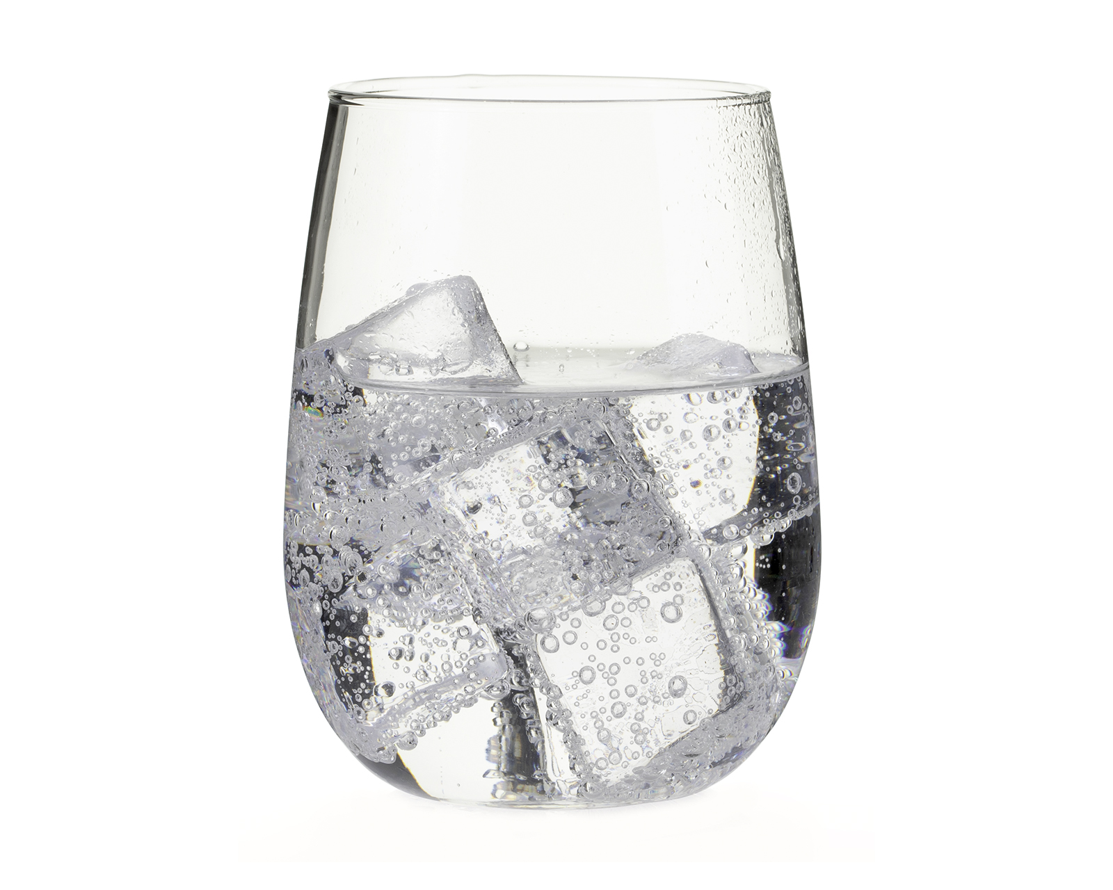 Foto 2 | Juego de 6 Vasos de 490 ml Borgonovo Ducale de Vidrio Soplado Transparente