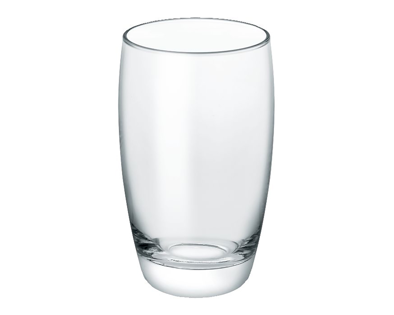 Juego de 6 Vasos de Vidrio Borgonovo Aurelia de 420 ml Transparente