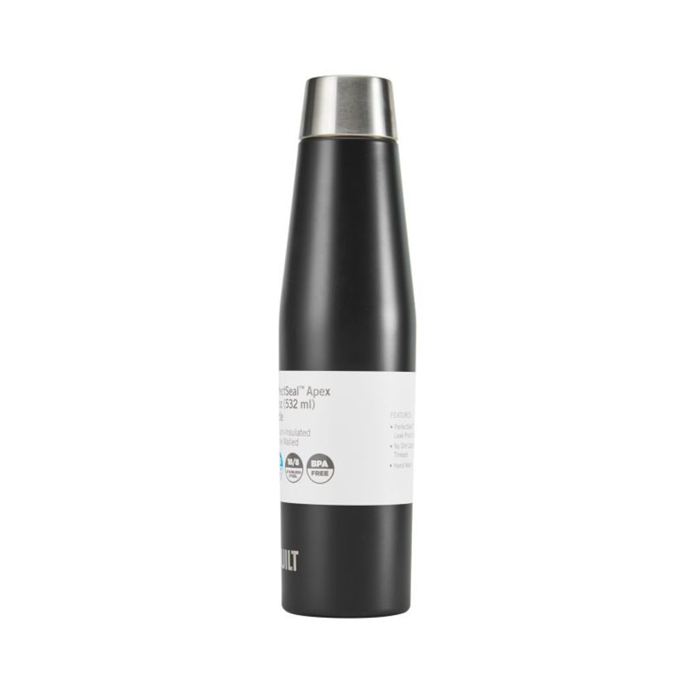 Foto 4 pulgar | Botella de Acero Inoxidable de 532 ml Built 28923 Negro