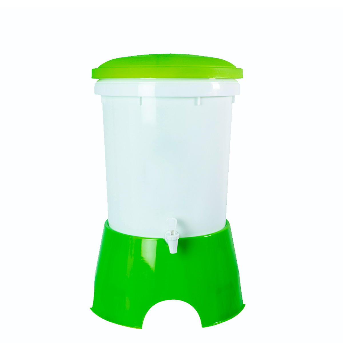 Purificador Dispensador y Filtro de Agua Ecofiltro PLACOL color Verde Grande de 20 l