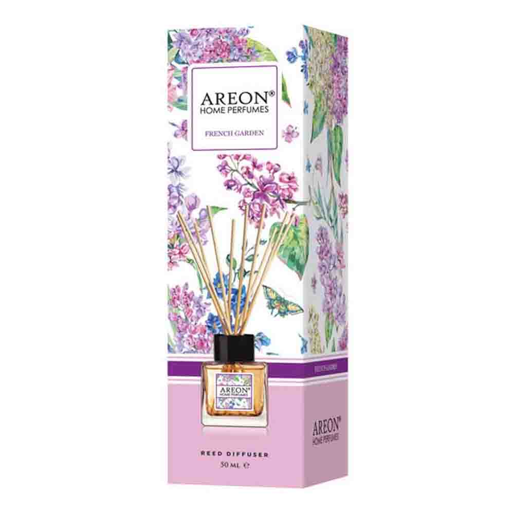 Foto 4 pulgar | Difusor Areon BHP01-3PK color Rosa Ambientador Varillas 50 ml Aroma French Garden