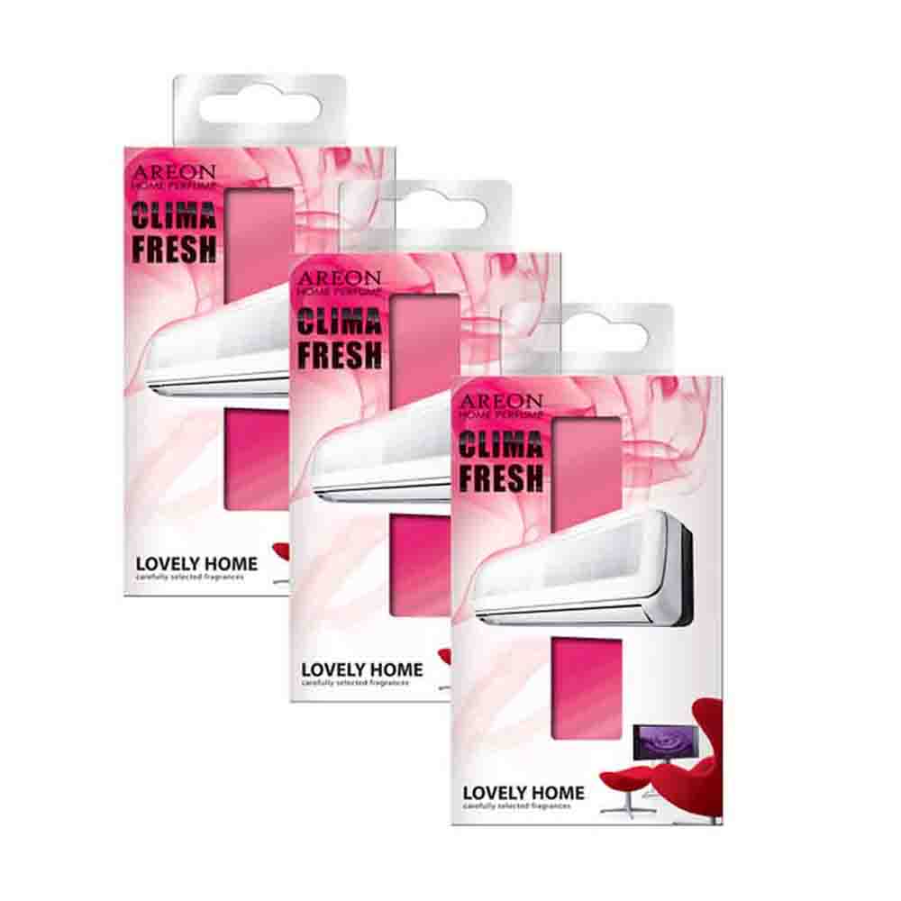 Foto 2 pulgar | Aromatizante Areon CF01-3PK color Rosa Clima Fresh Aroma Lovely Home Pack 3