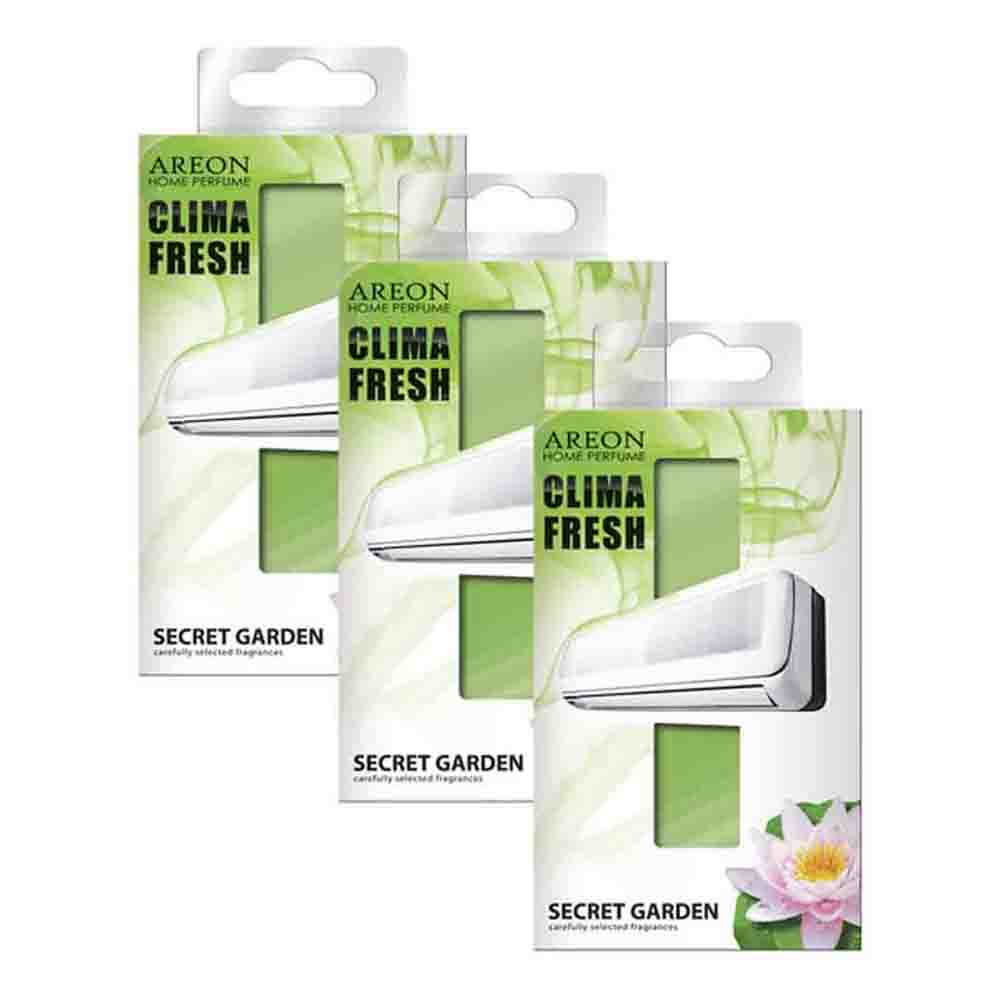 Foto 2 pulgar | Aromatizante Areon CF02-3PK color Verde Clima Fresh Aroma Secret Garden Pack 3