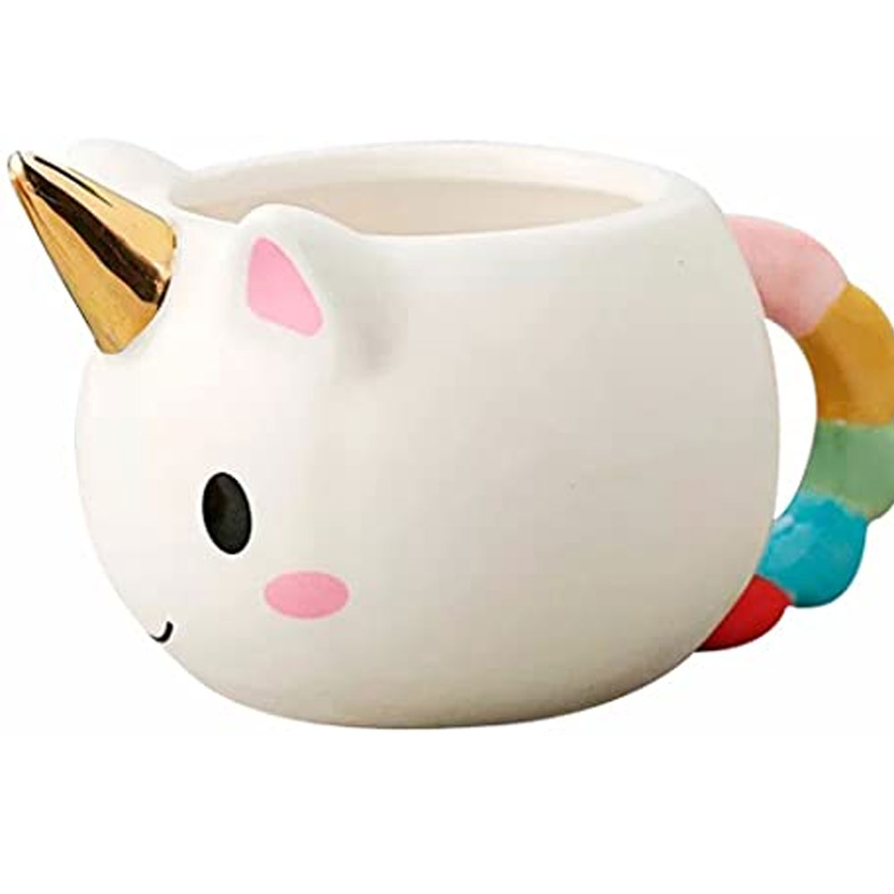 Foto 2 pulgar | Taza de Cerámica Unicornio Happyware 10053a Multicolor