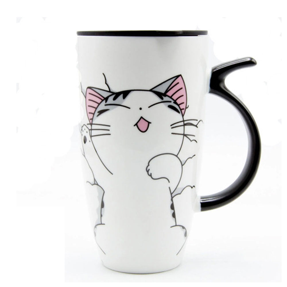 Foto 2 pulgar | Taza de Gato Gatito Chi Mod C HappyWare 10072C color Blanco