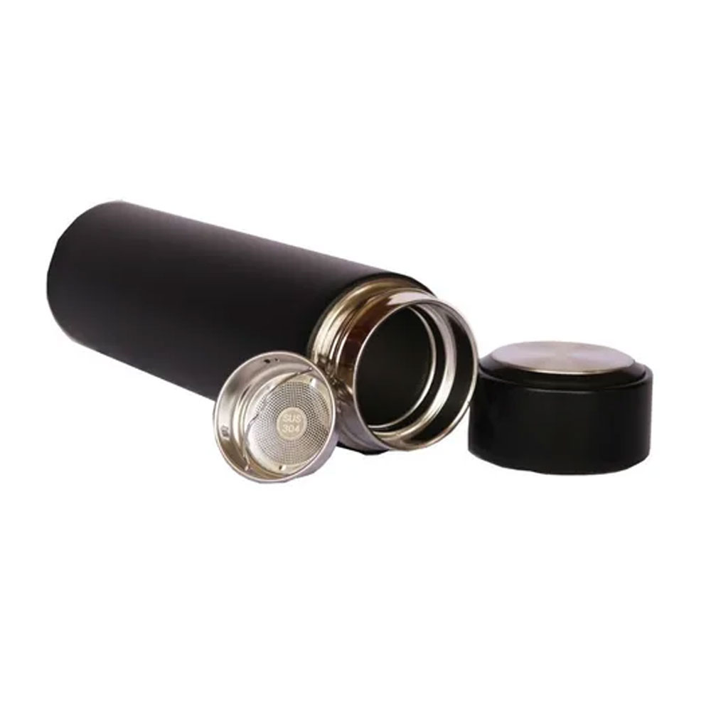 Foto 4 pulgar | Termo Elegante Happyware 10085a con Infusor de Doble Capa y Acero Inox de 500 ml color Negro