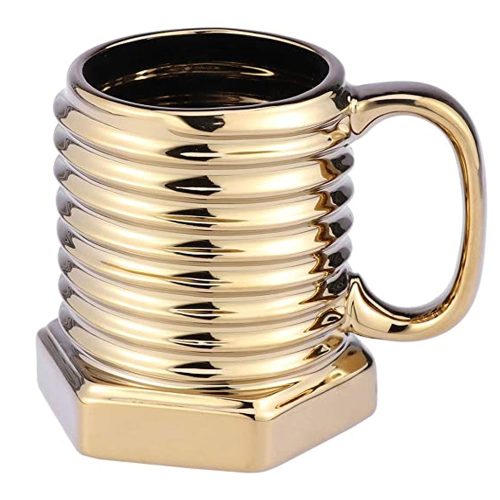 Foto 1 | Taza de Cerámica en Forma de Tornillo Happyware 10090b color Dorado