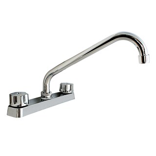 Foto 1 | Llave Mezcladora Idrop Cromado con Cuerpo de Plástico Cuello Acero color Plateado