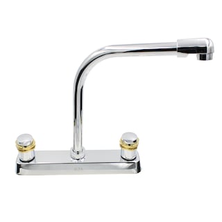 Foto 1 | Llave Mezcladora Alfa Cromado con Manerales Atenas y Cuello Cobra color Plateado