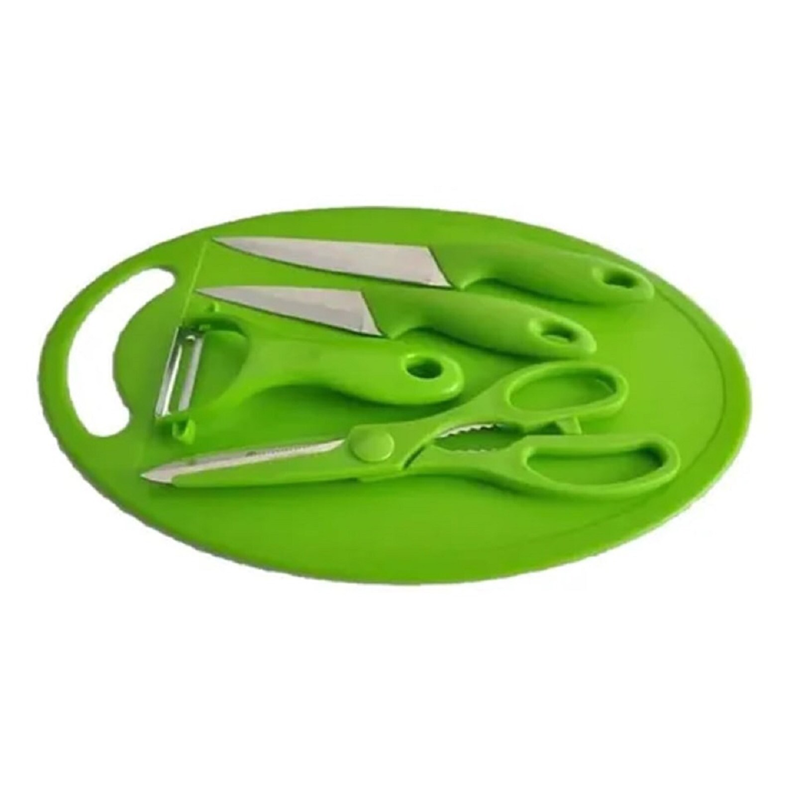 Set de Cocina de Cortar y Pelar Yajad Hogar color Verde $255