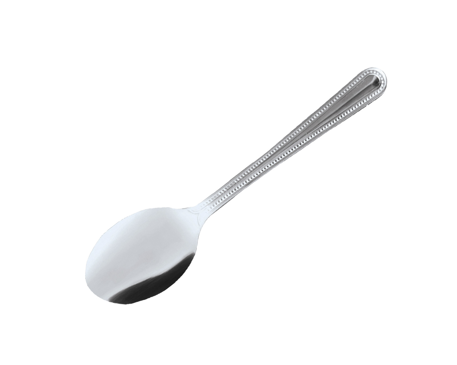 Set de 12 Cucharas para Postre Yajad Hogar Puntos Acero Inoxidable color Plateado