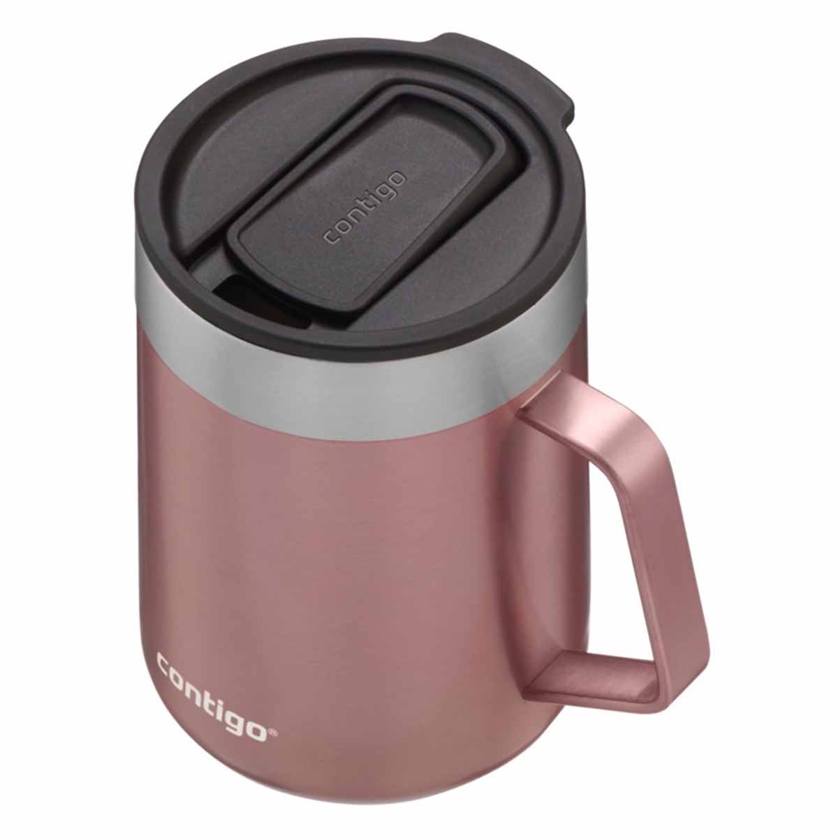 Foto 3 pulgar | Taza Termica Termo Contigo 2144612 Rambler color Rosa más Tapa 14 Oz/414 ml