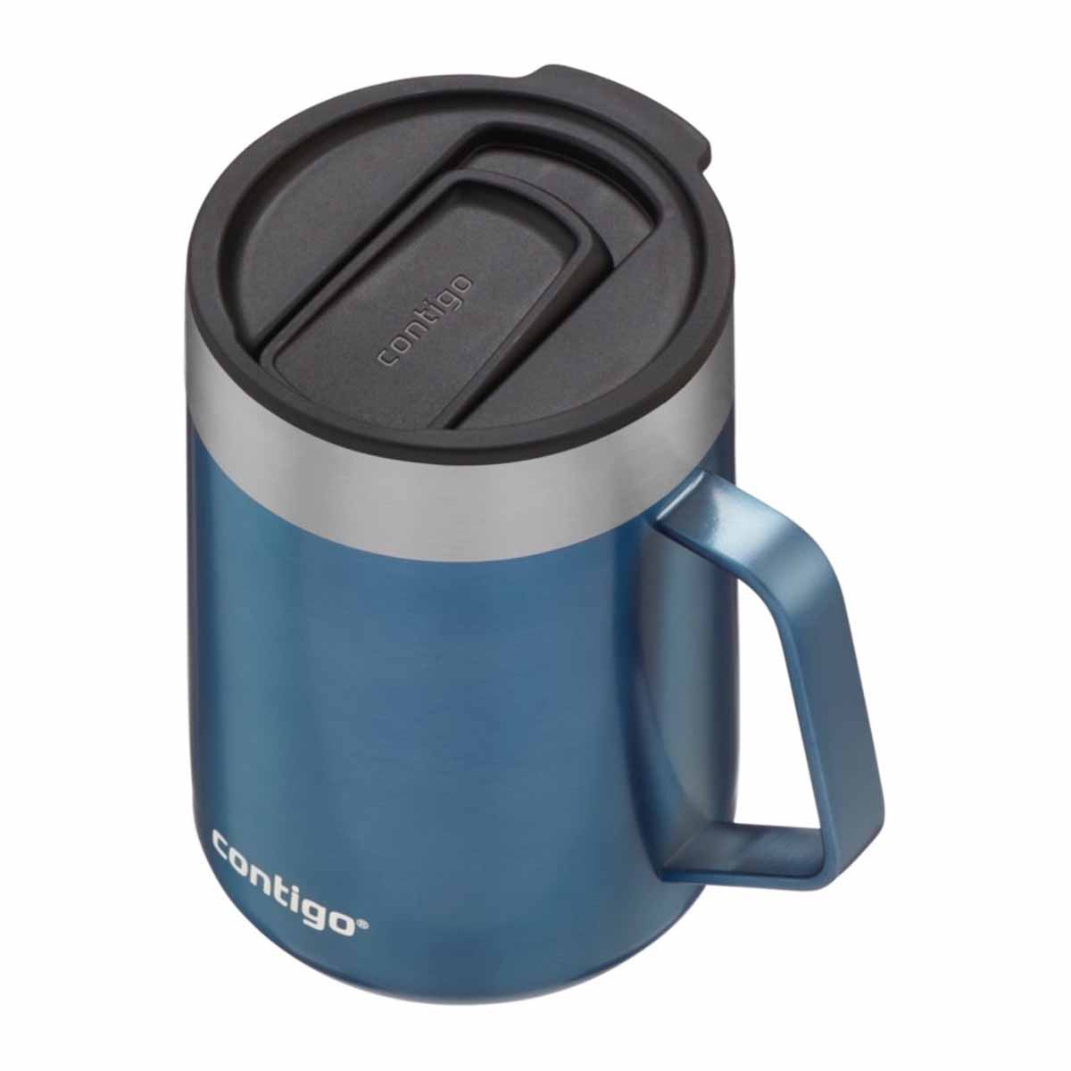 Foto 3 pulgar | Taza Térmica Termo Contigo 214459 Rambler color Azul más Tapa 14 Oz/414 ml