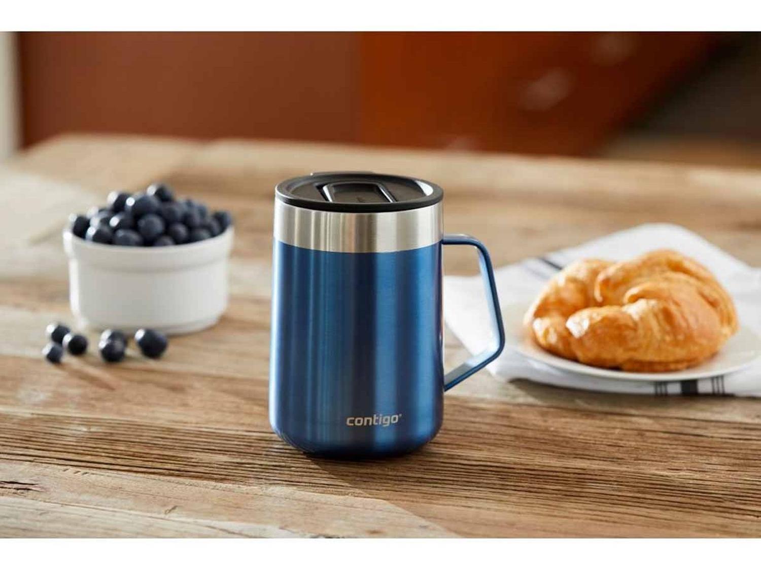 Foto 7 | Taza Térmica Termo Contigo 214459 Rambler color Azul más Tapa 14 Oz/414 ml