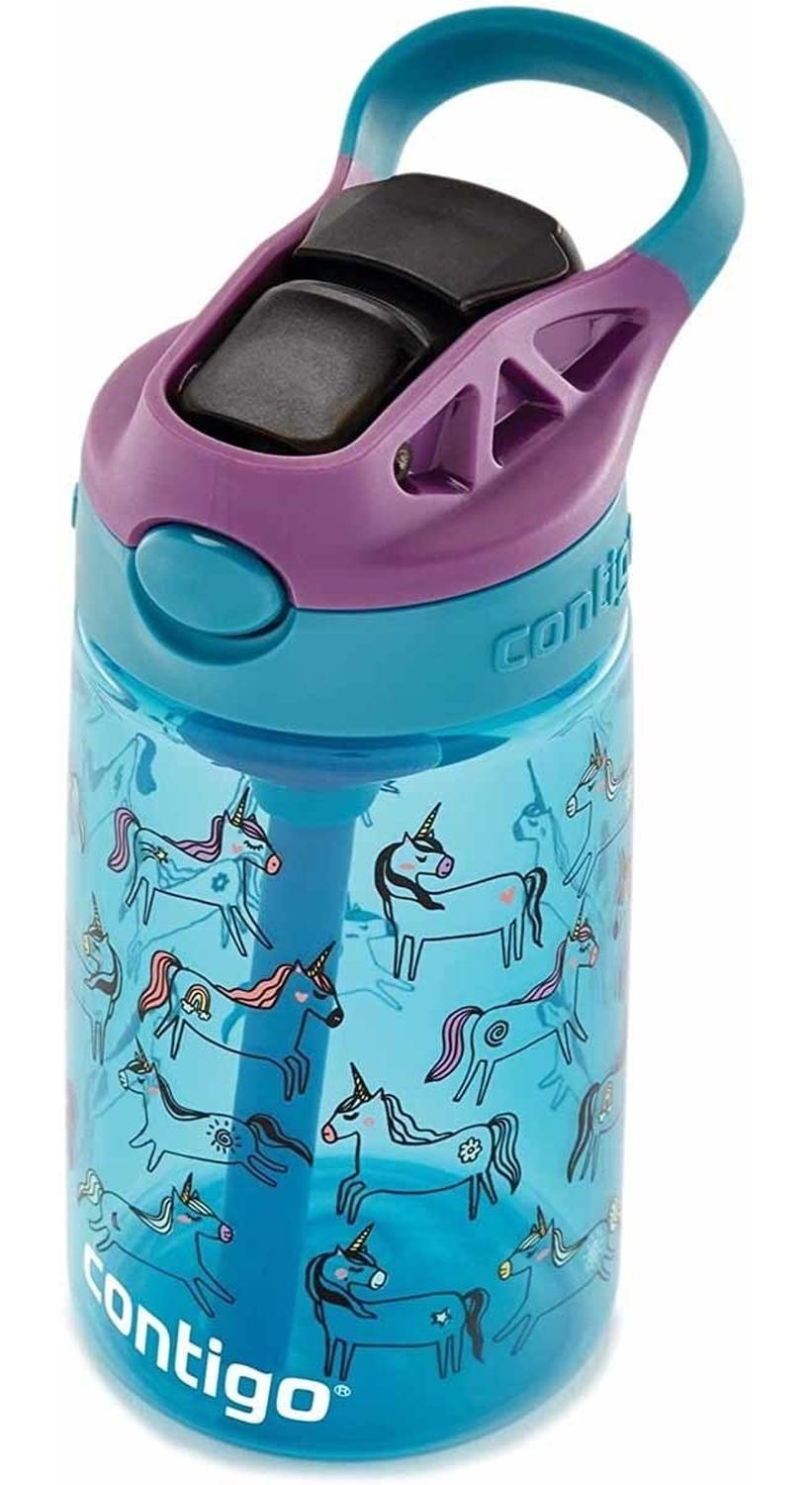 Foto 5 pulgar | Botella Contigo 2126115 color Azul 414 ml/14 Oz Autospout Agua Niños Infantil