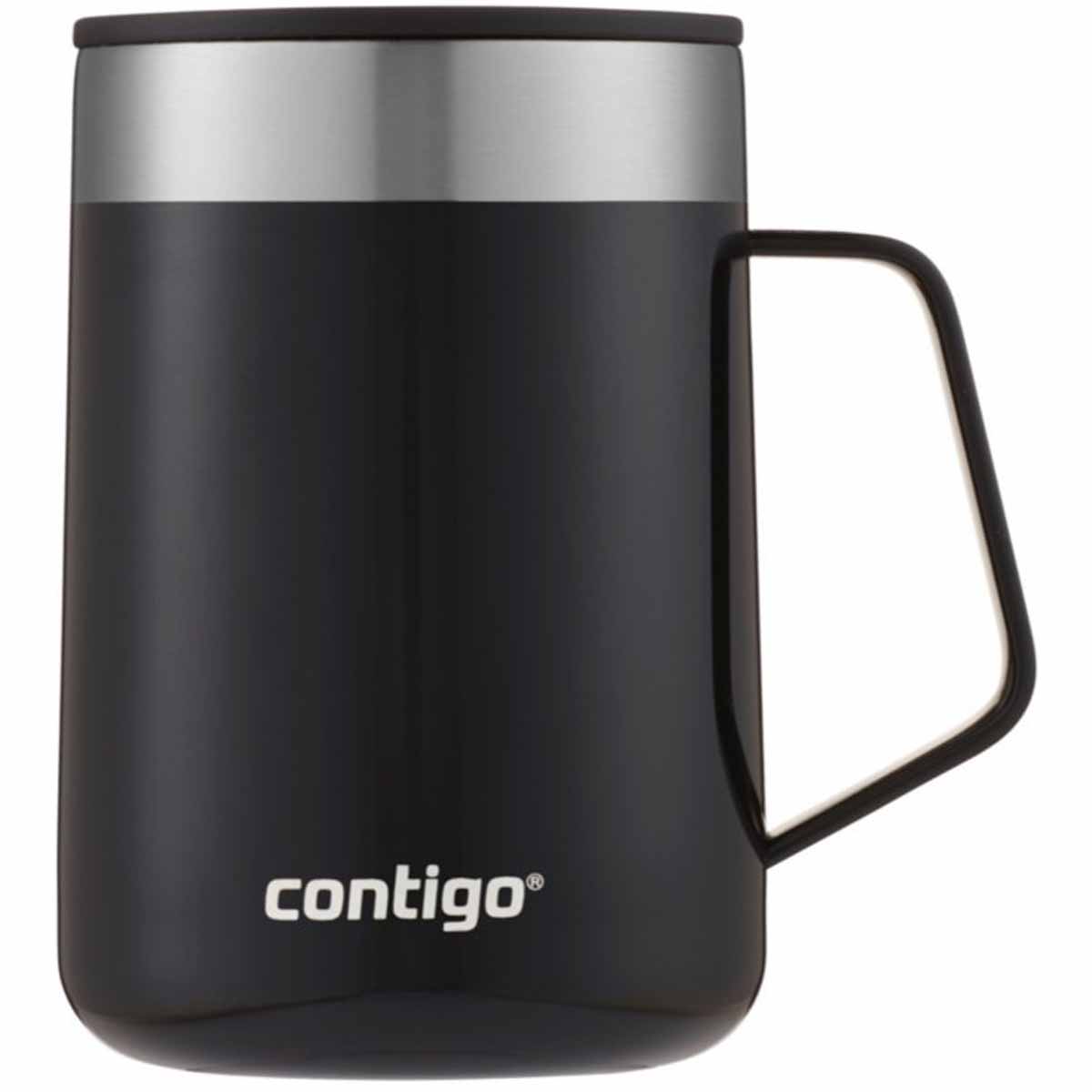 Foto 2 pulgar | Taza Térmica Termo Contigo 2144597 color Negro más Tapa para Caliente y Frio 14 Oz