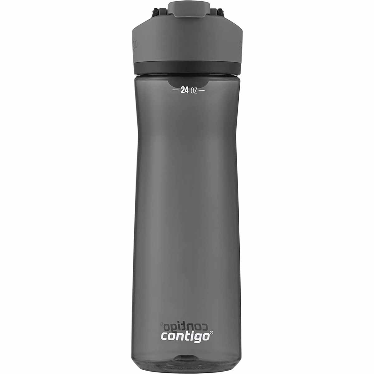 Botella Contigo 2145025 color Negro Deportiva Vaso 24 Oz/709 ml Autoseal Gym