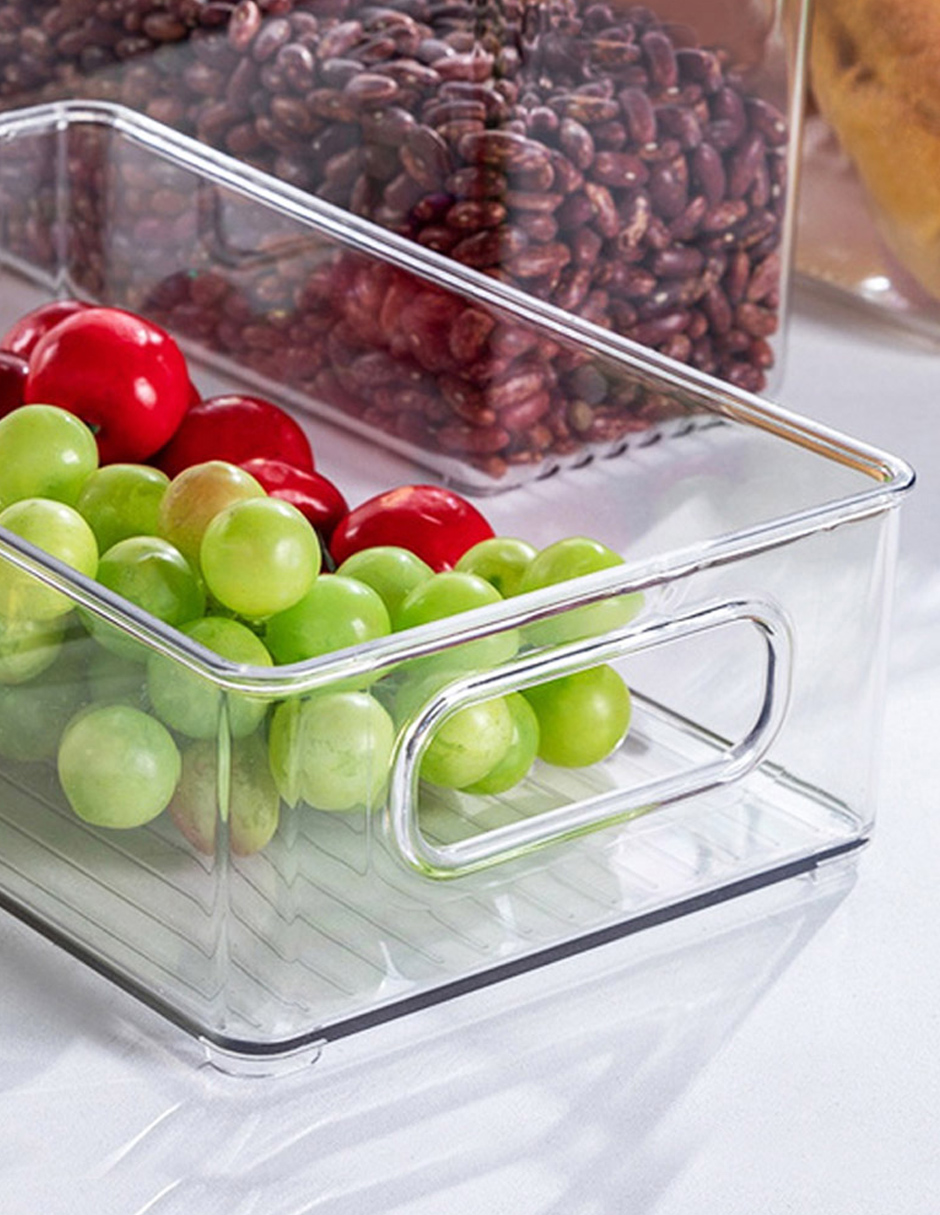 Foto 5 | Set de 4 Organizadores de Refrigerador Lo Necesito Transparente