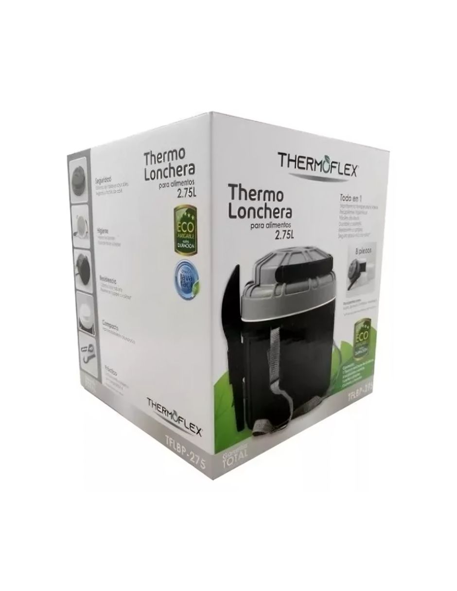 Foto 3 | Lonchera Térmica para Almuerzo Thermoflex Capacidad 2.75 Litros