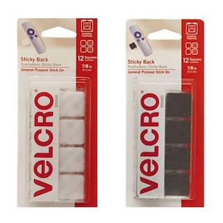 Foto 1 | Cuadros Sujetadores con Adhesivo 48 pz Velcro Sticky Back color Blanco con Negro
