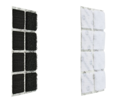 Foto 2 | Cuadros Sujetadores con Adhesivo 48 pz Velcro Sticky Back color Blanco con Negro