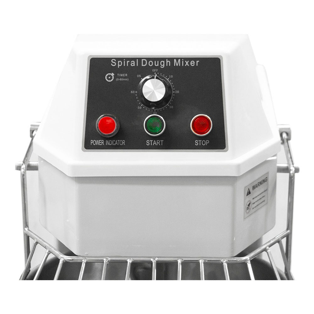 Foto 4 pulgar | Amasadora Revolvedora para Uso Industrial Gutstark color Gris Capacidad de 20 l Tazón de Acero Inoxidable con 2 Velo