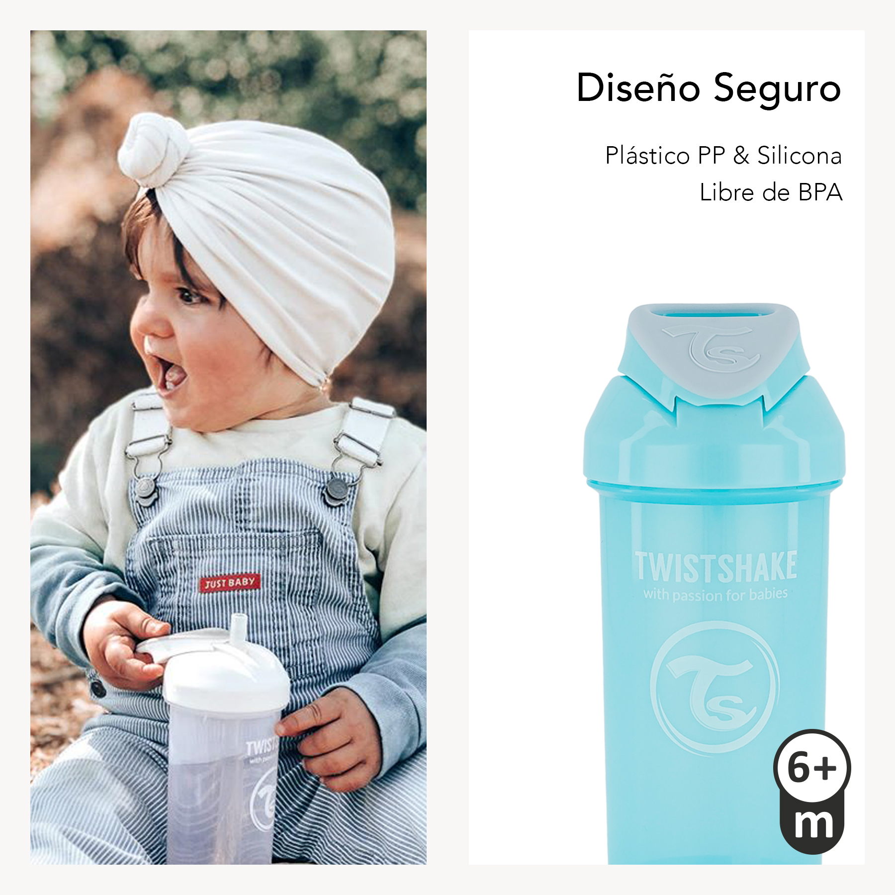 Foto 4 pulgar | Vaso Straw Cup Twistshake 78592 color Blanco de 12 oz