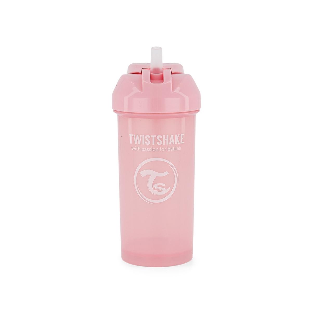 Foto 2 pulgar | Vaso Straw Cup Twistshake 78588 color Rosa Pastel de 12 oz