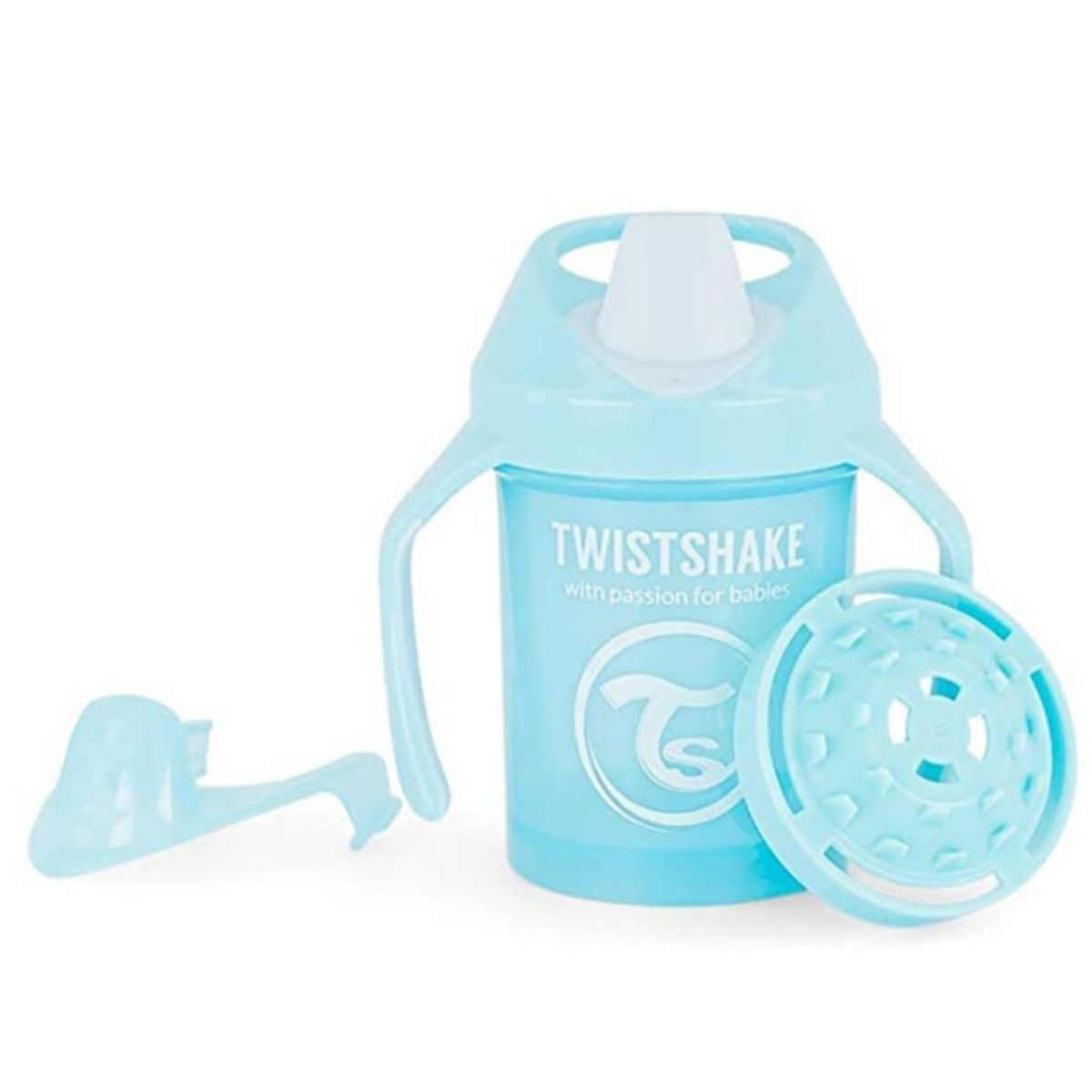 Vaso Mini Cup Twistshake de 7oz color Azul